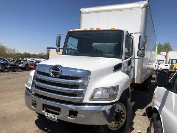 .  Hino 268, 2018, 7.6L, Dry Box, F#8763