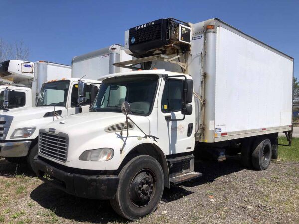 .  Freightliner M2, 2009, Cummins 6.7L, AB, 18ft Reefer, Carrier, F#5339