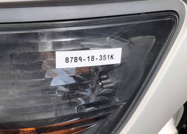 .  Hino 268, 2018, 7.6L, AT-HB, 26ft Box, 96in +Side D, F#8789 - Image 3