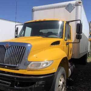 .  International 4300, 2018, Cummins 6.7L, AT-HB, 26ft Box, F#4380