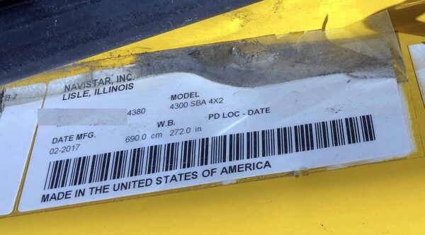 .  International 4300, 2018, Cummins 6.7L, AT-HB, 26ft Box, F#4380 - Image 6