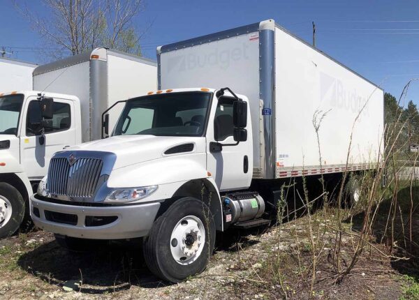 .  International MV, 2020, 26ft Box, F#5144, aka #0221