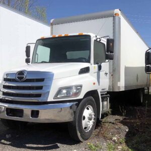 .  Hino 268, 2016, 7.6L, AT-HB, 26ft Box, 90in D, F#6567