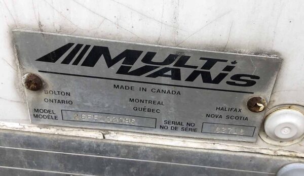 .  Hino 268, 2016, 7.6L, AT-HB, 26ft Box, 90in D, F#6567 - Image 9