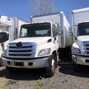 .  Hino 358, 2014, 7.6L, AT-AB, 26ft Box, F#6813