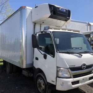 .  Hino 195, 2017, 5.1L, AT-HB, 18ft Reefer, Carrier, F#0705