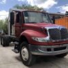 .  International 4400, 2007, 7.6L DT466, MT-AB, 6x4, Cab&Chassis, red, r, N#8520 - Image 3
