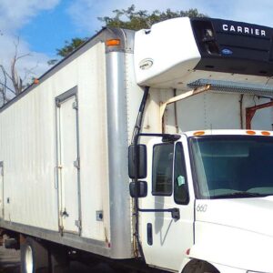 .   26ft Reefer w/heater, 88in +Side Door, Carrier, Tailgate, N#R26-2841