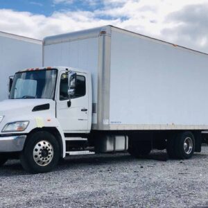.  Hino 338, 2009, 7.6L, AT-HB, 24ft Box, 96in Door, TG, r, N#1004