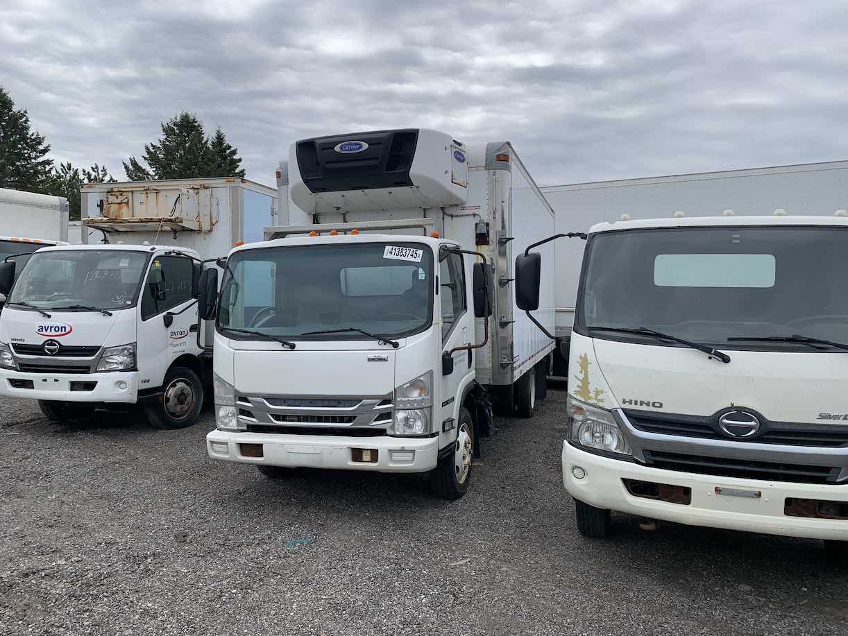 . Isuzu NRR, 2017, 5.2L, AT-HB, 18ft Reefer *damaged panel, Carrier Supra 660, N#3397 - Image 3
