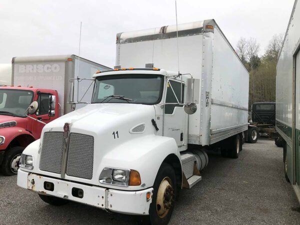 .  Kenworth T300, 2007, CAT 7.2L, AT-AB, Dry Box Van Body, N#2866