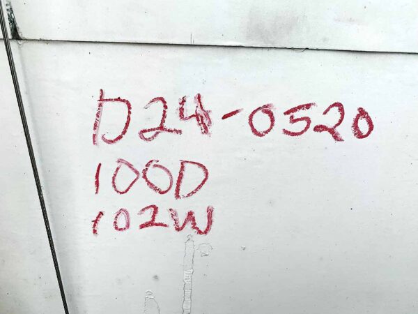 .  Hino 338, 2005, 7.6L, Air B, 60in Sleeper, 24ft Box, 100in Door, 102in W, Tailgate, N#0520 - Image 15