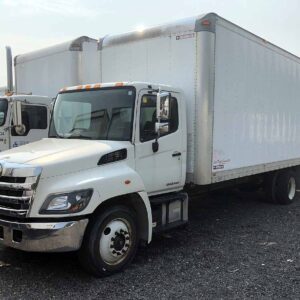 .  Hino 338, 2014, 7.6L, AT-HB, 24ft Box, 96in Door, TG, r, N#3423