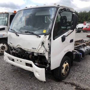 .  Hino 195, 2014, 5.1L, AT-HB, cab&chassis, damage front, N#0430