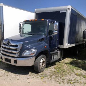 .  Hino 258, 2018, 7.6L, AT-HB, 18ft Box, 84in Door, F#3941