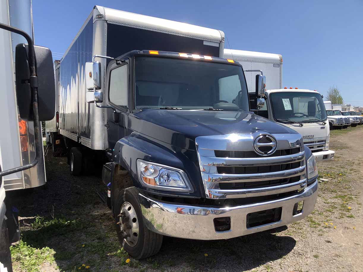 . Hino 258, 2018, 7.6L, AT-HB, 18ft Box, 84in Door, F#3941 - Image 3