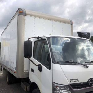 .  Hino 195, 2019, 5.1L, AutoT-HydrB, 18ft Box, TailGate Alum, N#0637