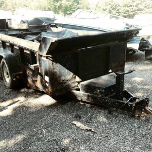 .  12ft Dump Trailer, Tandem Wheels, N#DU-12TR