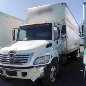 .  Hino 358, 2010, 7.6L, MT-AB, 24ft Box, 95in Door, TG, r, N#4145