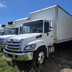 .  Hino 268, 2018, 7.6L, AT-HB, 24ft Box, 90in Door, S#2903