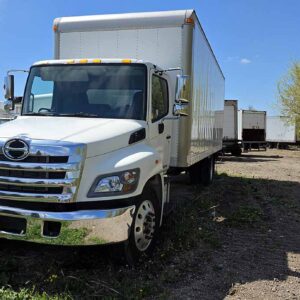 .  Hino 268, 2017, 7.6L, MT-HB,  26ft Box, 90in Door, S#8161