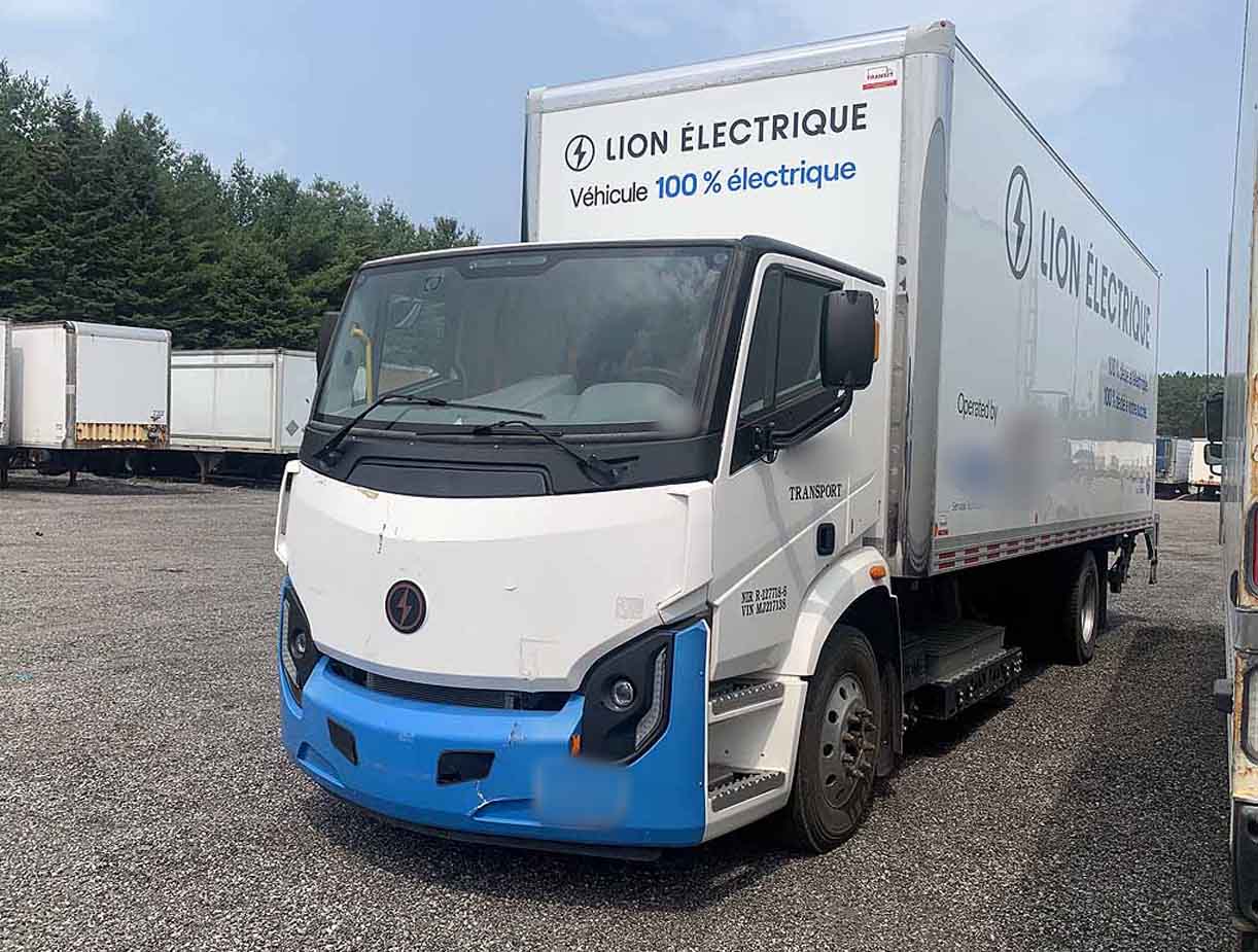 . Lion Lion6, 2021, Electric motor, AT-AB, 26ft Box, 96in Door, TG, N#7138 - Image 3