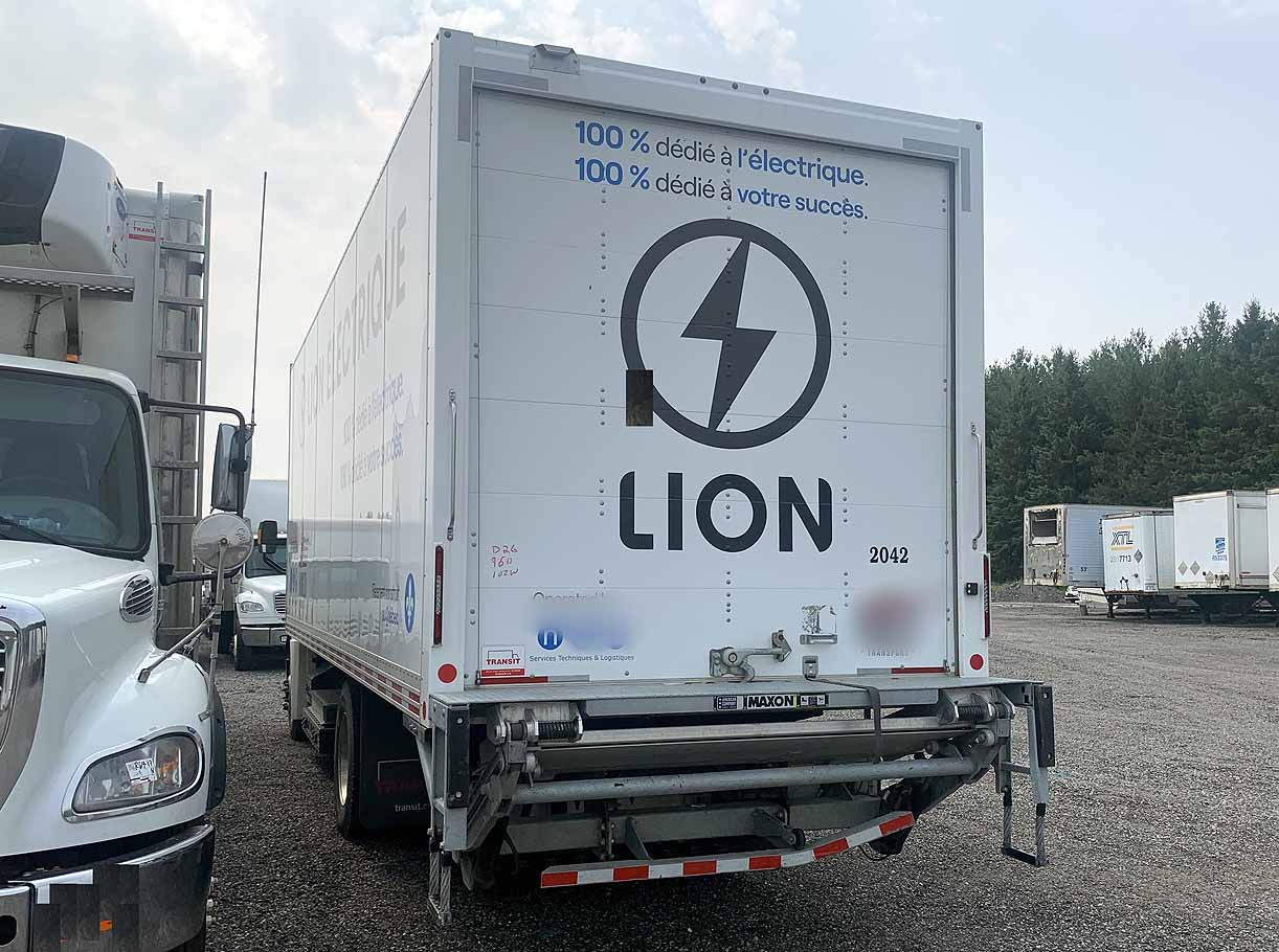. Lion Lion6, 2021, Electric motor, AT-AB, 26ft Box, 96in Door, TG, N#7138 - Image 4