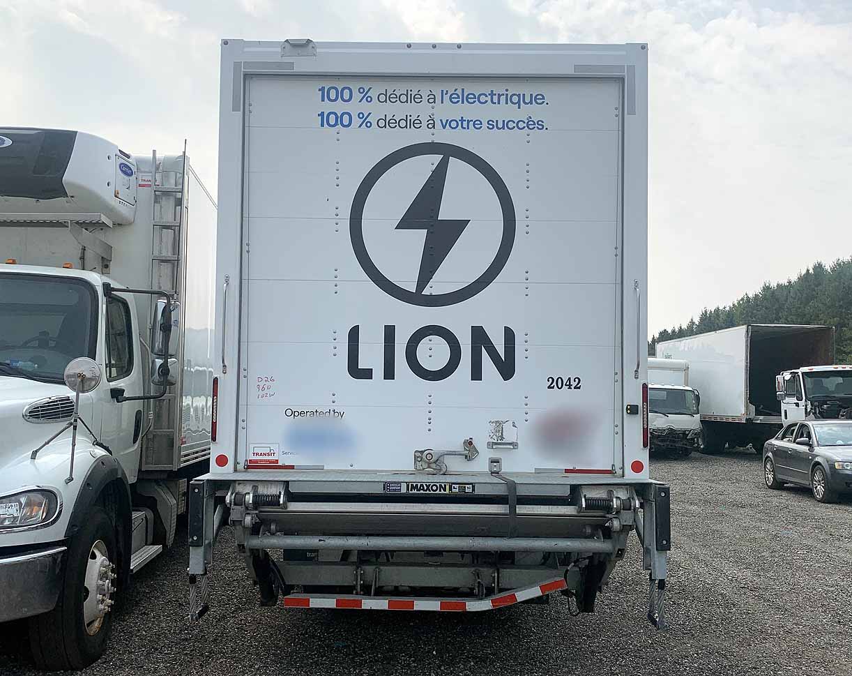 . Lion Lion6, 2021, Electric motor, AT-AB, 26ft Box, 96in Door, TG, N#7138 - Image 5