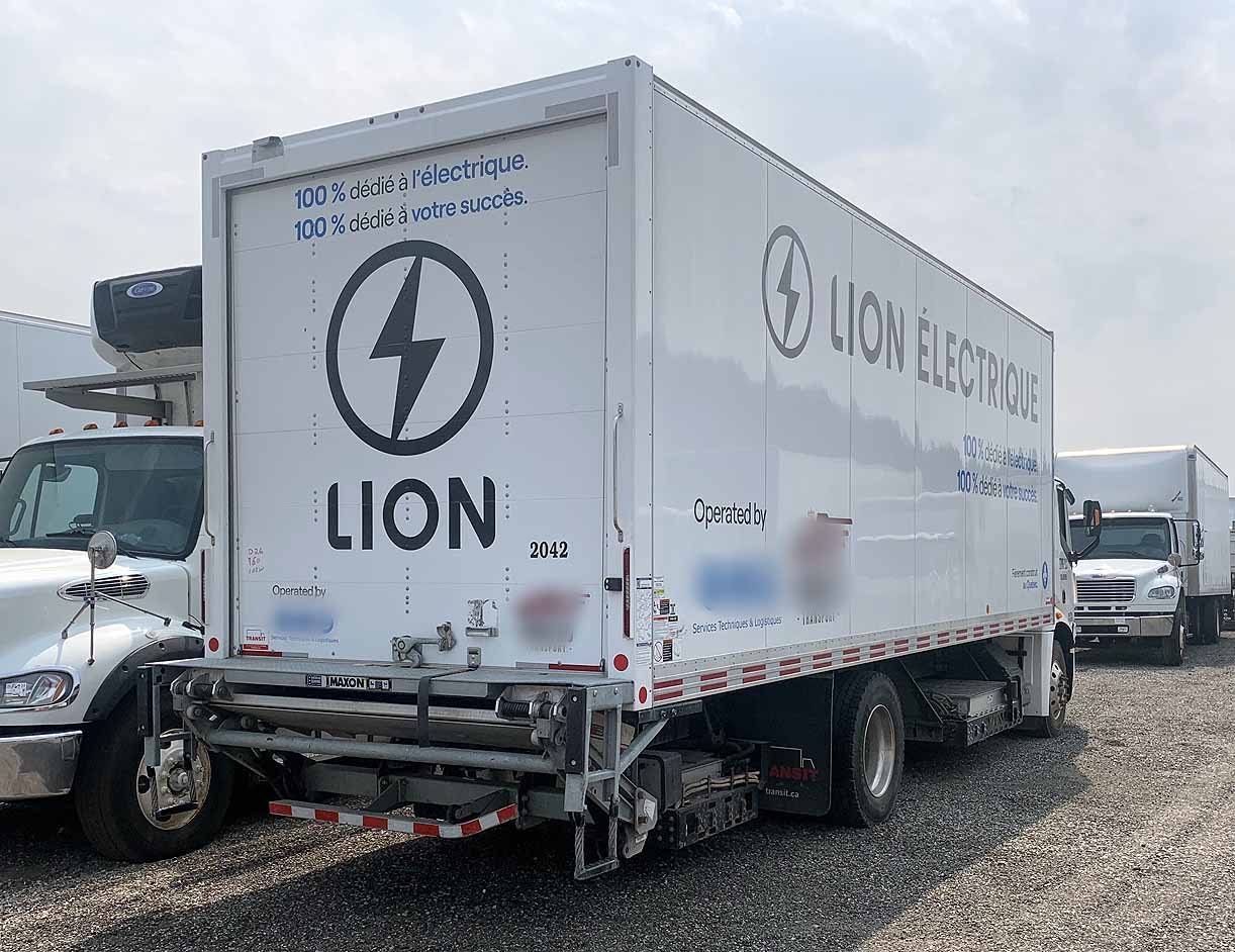 . Lion Lion6, 2021, Electric motor, AT-AB, 26ft Box, 96in Door, TG, N#7138 - Image 8