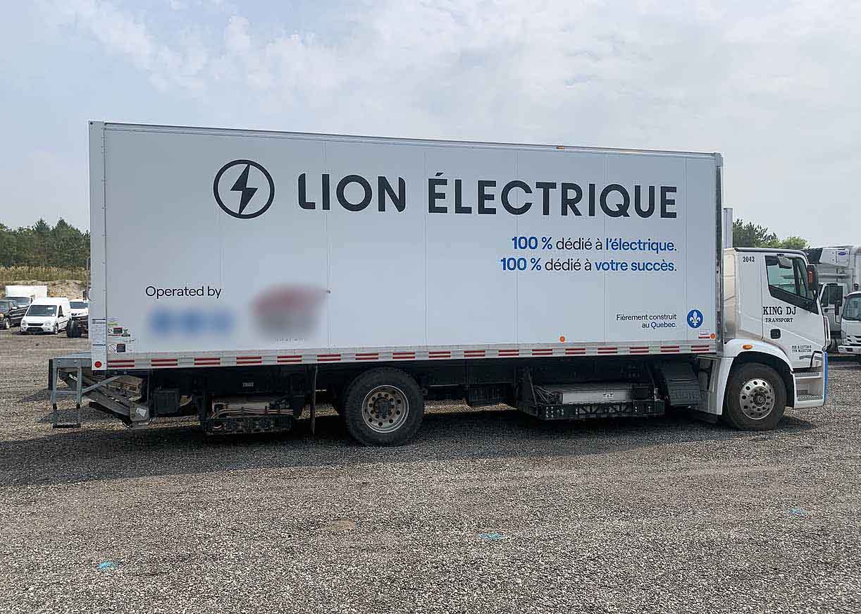 . Lion Lion6, 2021, Electric motor, AT-AB, 26ft Box, 96in Door, TG, N#7138 - Image 9