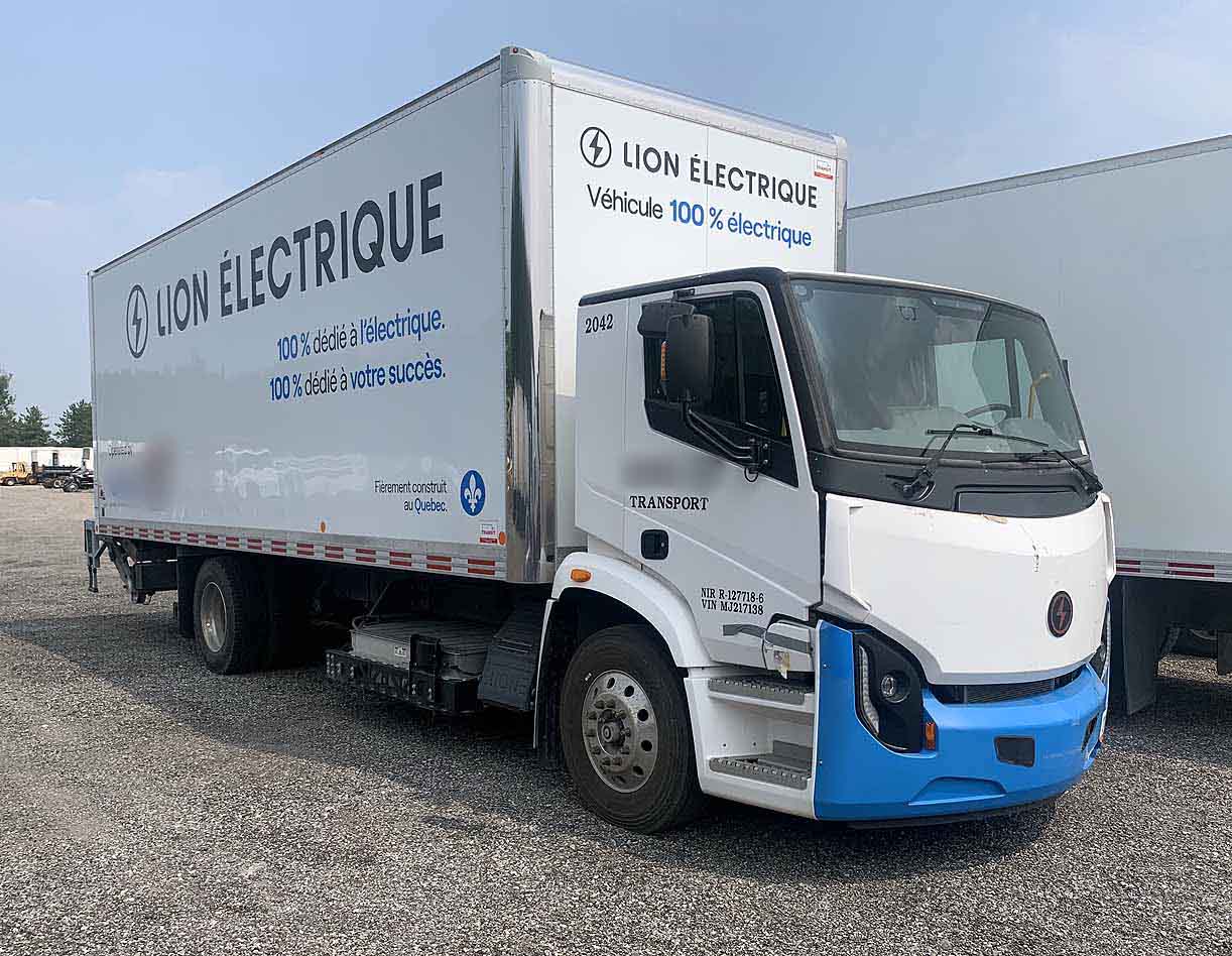 . Lion Lion6, 2021, Electric motor, AT-AB, 26ft Box, 96in Door, TG, N#7138