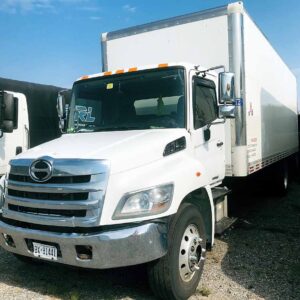 .  Hino 338, 2019, 7.6L, AT-HB, 26ft Box, 89in Door, N#4052