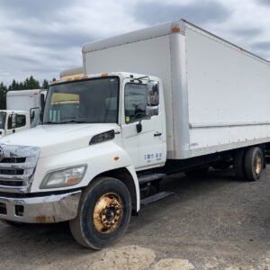 .  Hino 338, 2013, 7.6L, AT-HB, 24ft Box, 90in Door, TG, N#2227