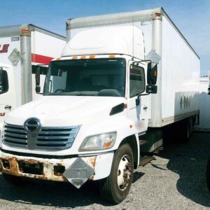 .  Hino 338, 2006, 7.6L, MT-AB, 26ft Box, 95in Door, TG, r, N#0040