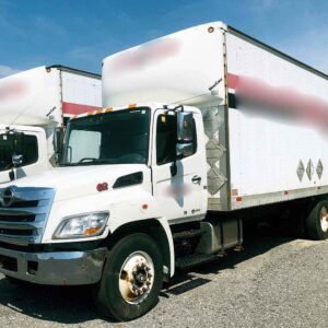 .  Hino 358, 2012, 7.6L, MT-AB, 24ft Box, 95in Door, TG, N#4873