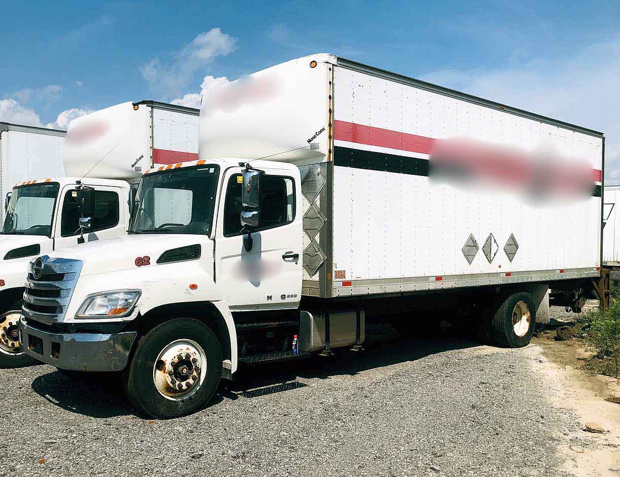 . Hino 358, 2012, 7.6L, MT-AB, 24ft Box, 95in Door, TG, N#4873 - Image 3