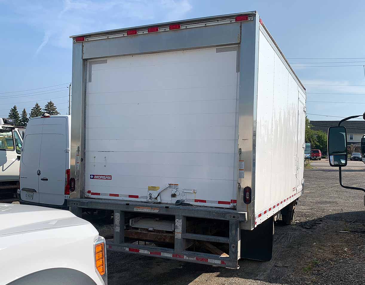 . Hino 195, 2018, 5.1L, AT-HB, blue, 16ft Reefer, 74in +S D, Carrier Supra 560, r, F#0635 - Image 6