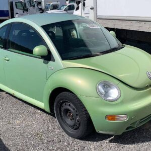 .   Volkswagen VW Beetle, 2000, 2L gas, Man Tran 5Spd, HB, 2Door, green, N#8114