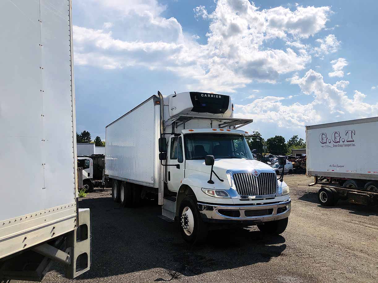 . *Cab & Chassiss SOLD, International 4400, 2017, 9.3L N9, AT-AB, 6x4, 28ft Reefer, 80in D, Carrier, TG, r, F#5742 - Image 30