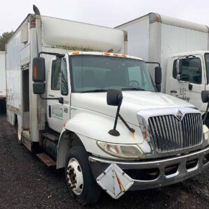 .  International 4300, 2005, 7.6L, AT-AB, 12ft Box, 78in +Side Doors, N#6613