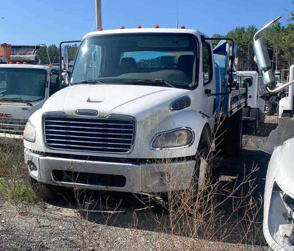 . Freightliner M2, 2009, Mercedes 7.2L, AutoT, *Dump Front is Damaged, NE8c#6729 - Image 2