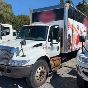 .  International 4300, 2007, 7.6L, AutoT-HydrB, 24ft Box, 90in Door, N#7688