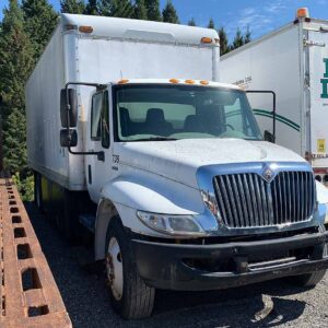. International 4300, 2009, 7.6L, AT-AB, 24ft Box, Barn Doors, N#3069