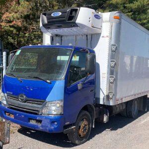 .  Hino 195, 2018, 5.1L, AT-HB, 16ft Reefer, 74in +Side Door, r, F#0612