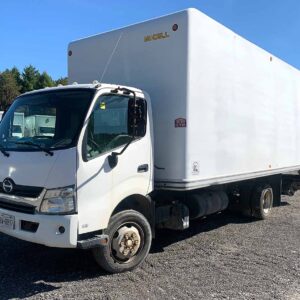 .  Hino 195, 2016, 5.1L, AT-HB, 20ft Box Unicell, 84in Door, TG, N#1160