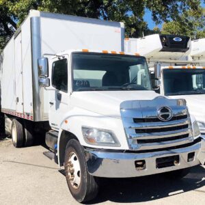 .  Hino 268, 2016, 7.6L, AT-HB, 24ft Box, 88in +Side Door, TG, N#3544