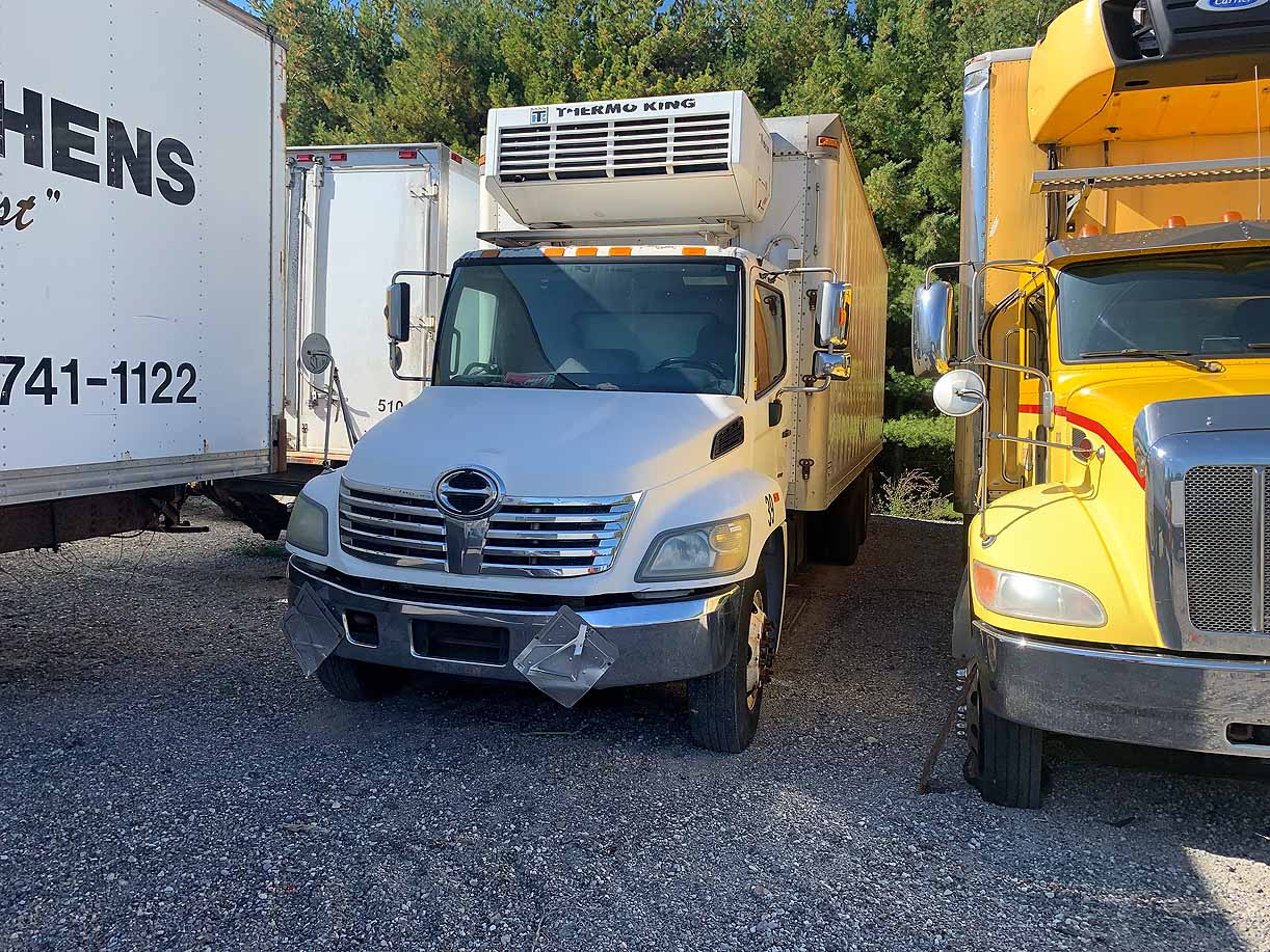 . Hino 338, 2008, 7.6L, AT-AB, 6x4, 26ft Reefer, 87in BD3, Thermoking RDIISR, N#1277 - Image 30