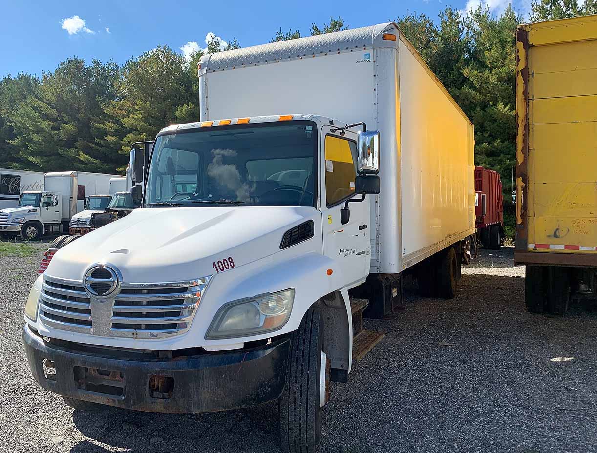 . Hino 308, 2008, 7.6L, AT-HB, 26ft Box, 96in BD +SD, TG, N#0709 - Image 3