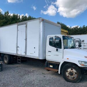 .  Hino 308, 2008, 7.6L, AT-HB, 26ft Box, 96in BD +SD, TG, N#0709