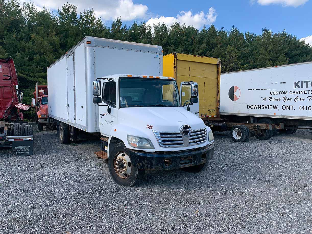. Hino 308, 2008, 7.6L, AT-HB, 26ft Box, 96in BD +SD, TG, N#0709 - Image 4